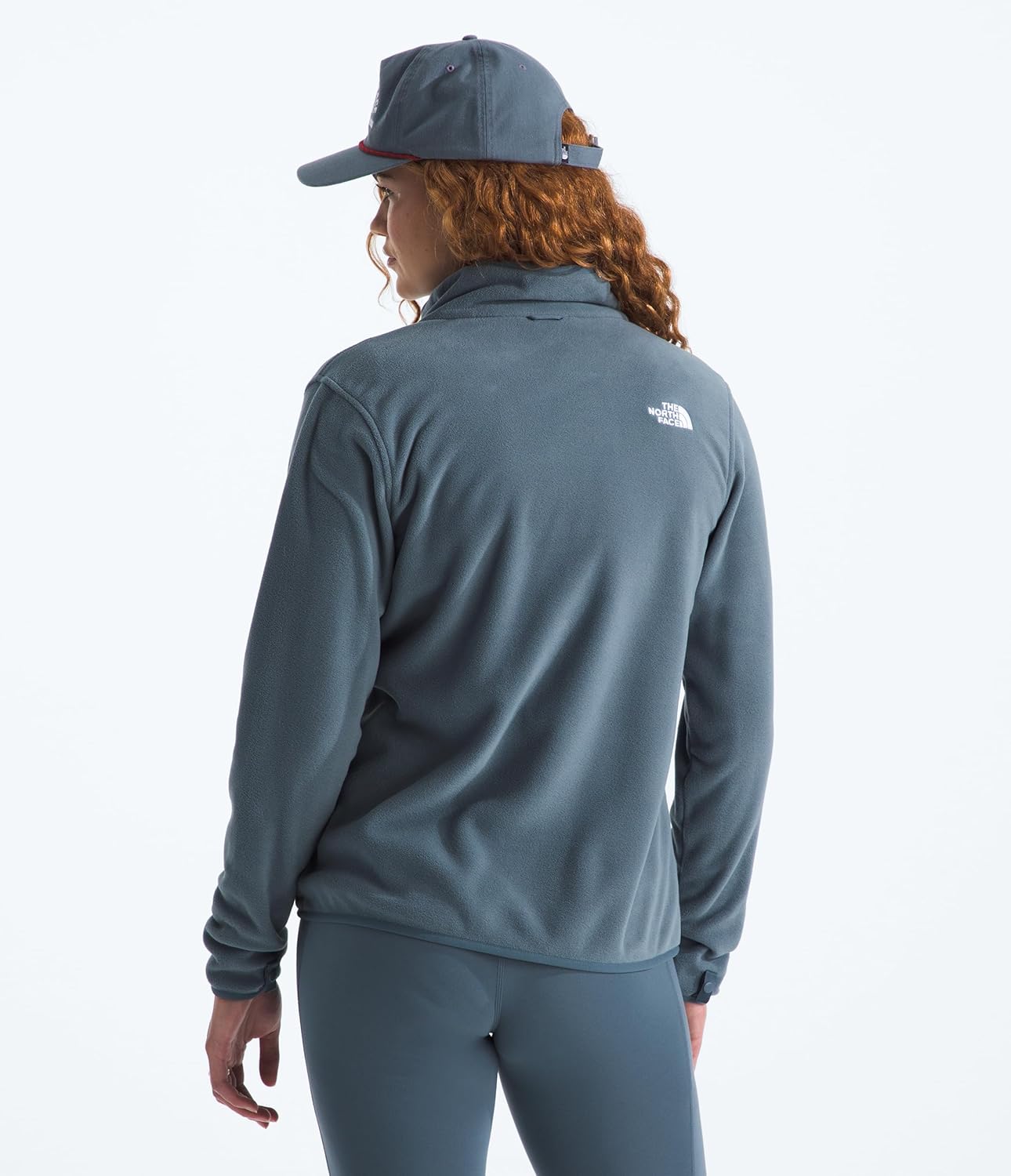 The North Face womens Glacier Fleece Jacket (Standard & Plus Size) - Soft Pullover With Zippered Hand Pockets - Image 2