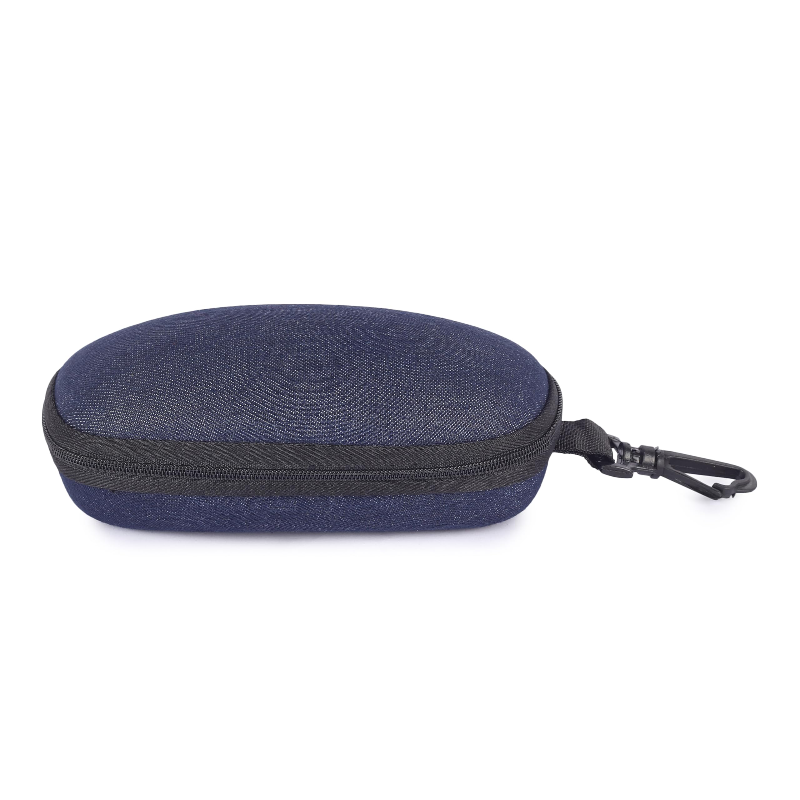 VIVID Vision Unisex Adult Lightweight Eyewear Specs Case Cover | Pouch | Protect Eye Glasses | Closure-Zipper | Denim