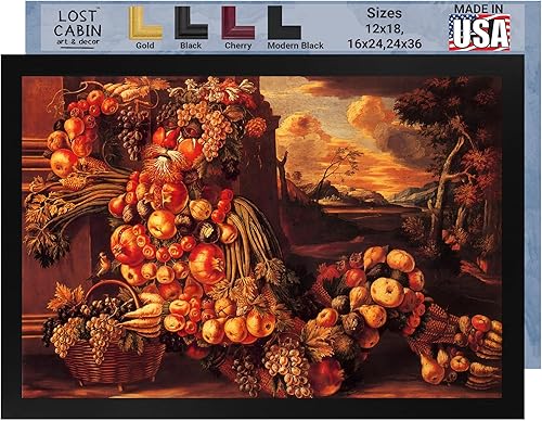 Vista 11 de Guiseppe Arcimboldo - Lienzo enmarcado para decoración de pared, diseño de obra de arte fina, lienzo de reproducción Impresión de galería en marco