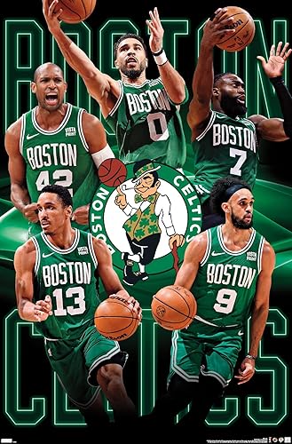 Trends International NBA Boston Celtics - Póster de pared del equipo 23