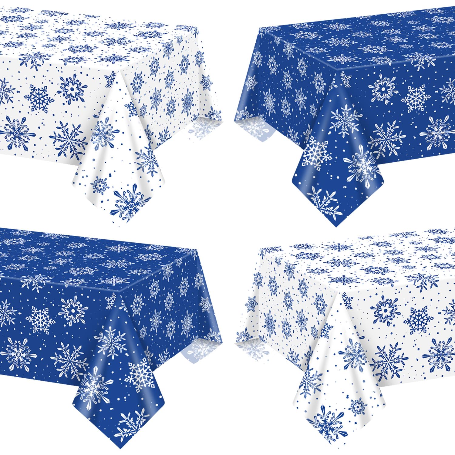 FVEOCR 4 STKS Kerst Roze Sneeuwvlok Tafelkleed Sneeuwvlok FVEOCR 4 STKS Kerst Roze Sneeuwvlok Tafelkleed Sneeuwvlok