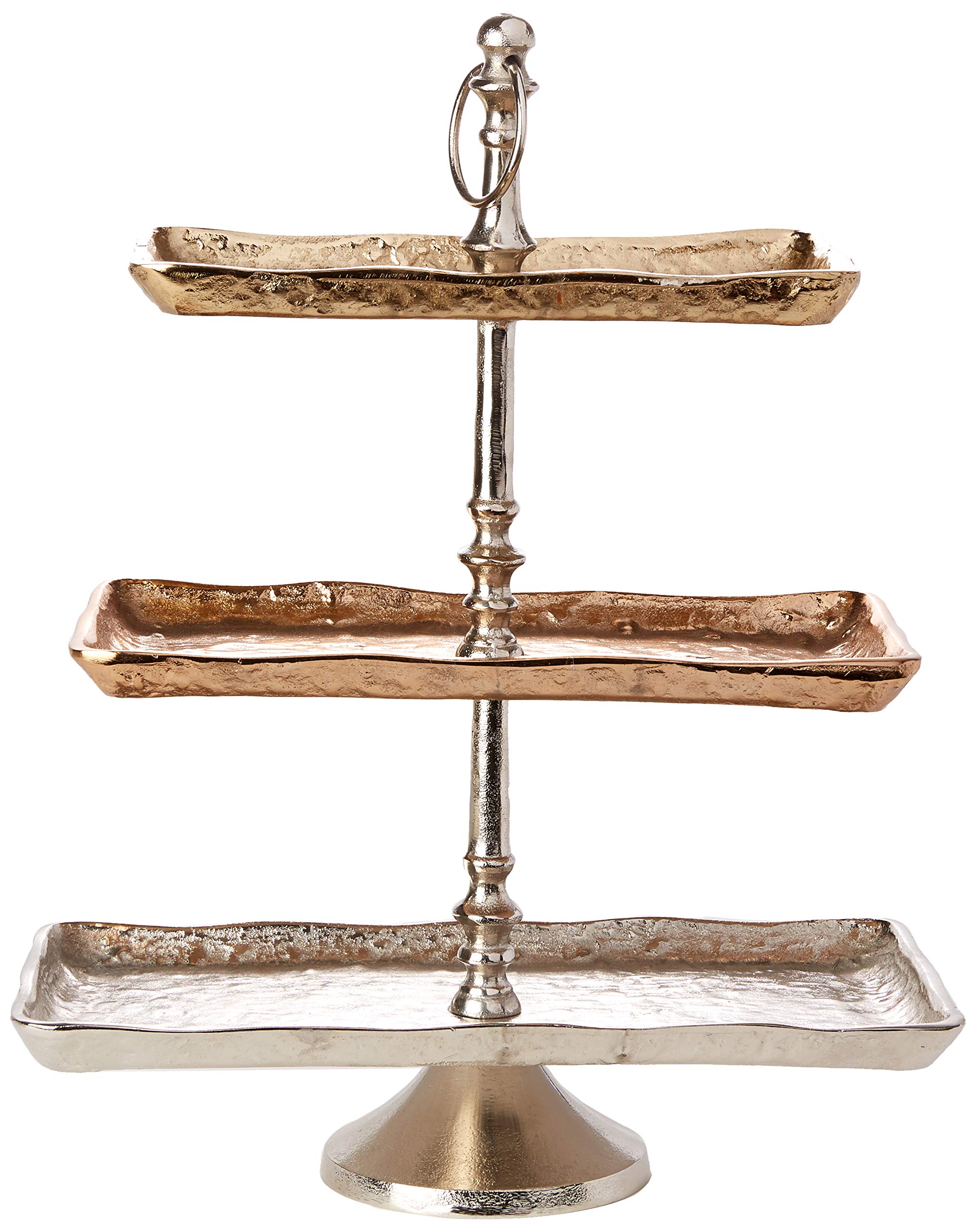 TIC Collection Calia Rectangle Plate Stand 3 tiered tray
