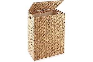 Leiio Natural Laundry Basket