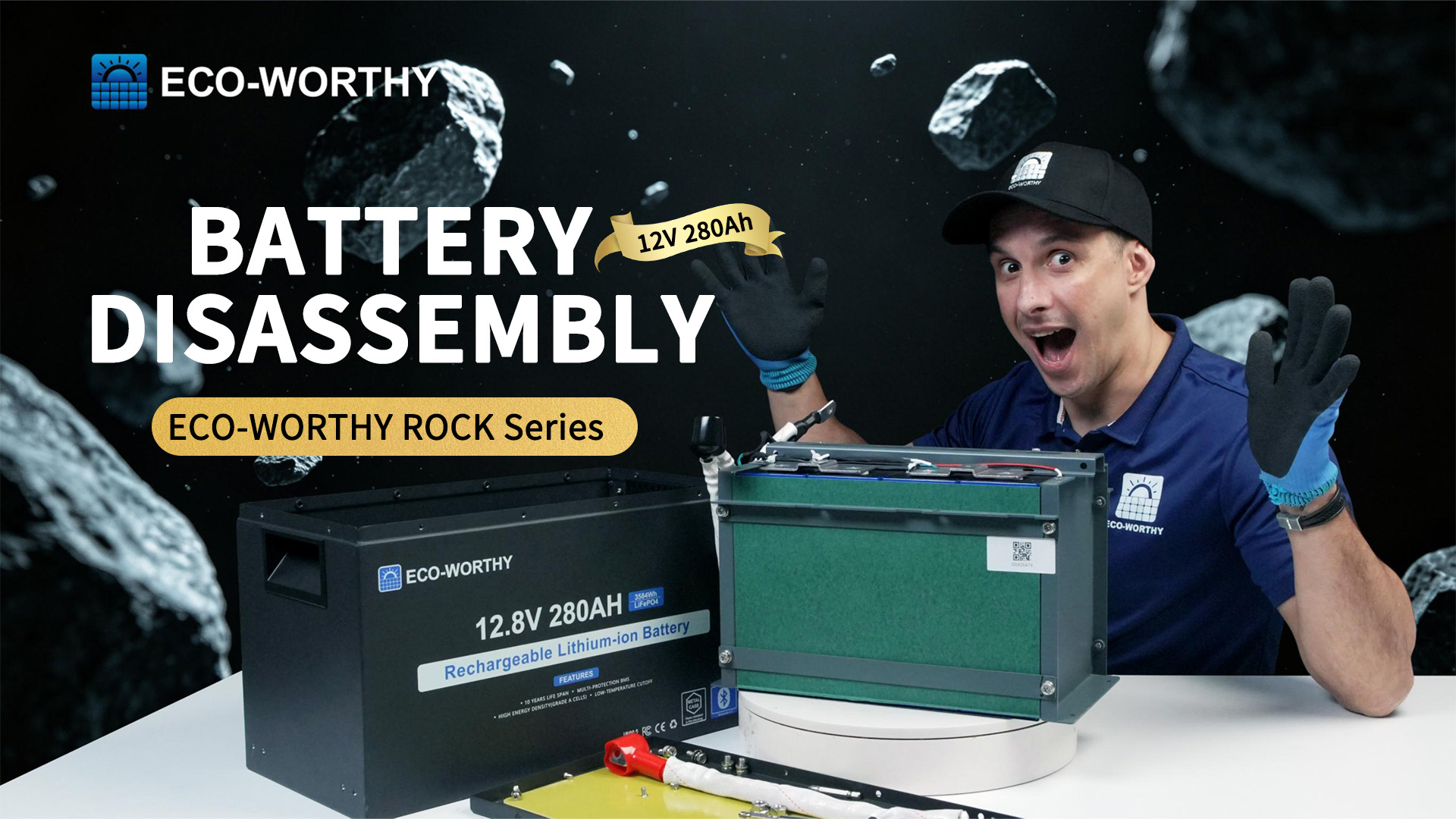 Amazon.com: ECO-WORTHY 12V 280Ah Metal Case LiFePO4 Lithium