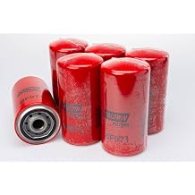 Baldwin BF971 Spin-On Fuel Dispensing/Storage Tank Filter 6 Pack | Thread 1-12, OD 3.69 Length 7.13 | Heavy-Duty | Replaces Caterpillar 3I1294, Cim-Tek 70003, WIX 24347 & Donaldson P552347