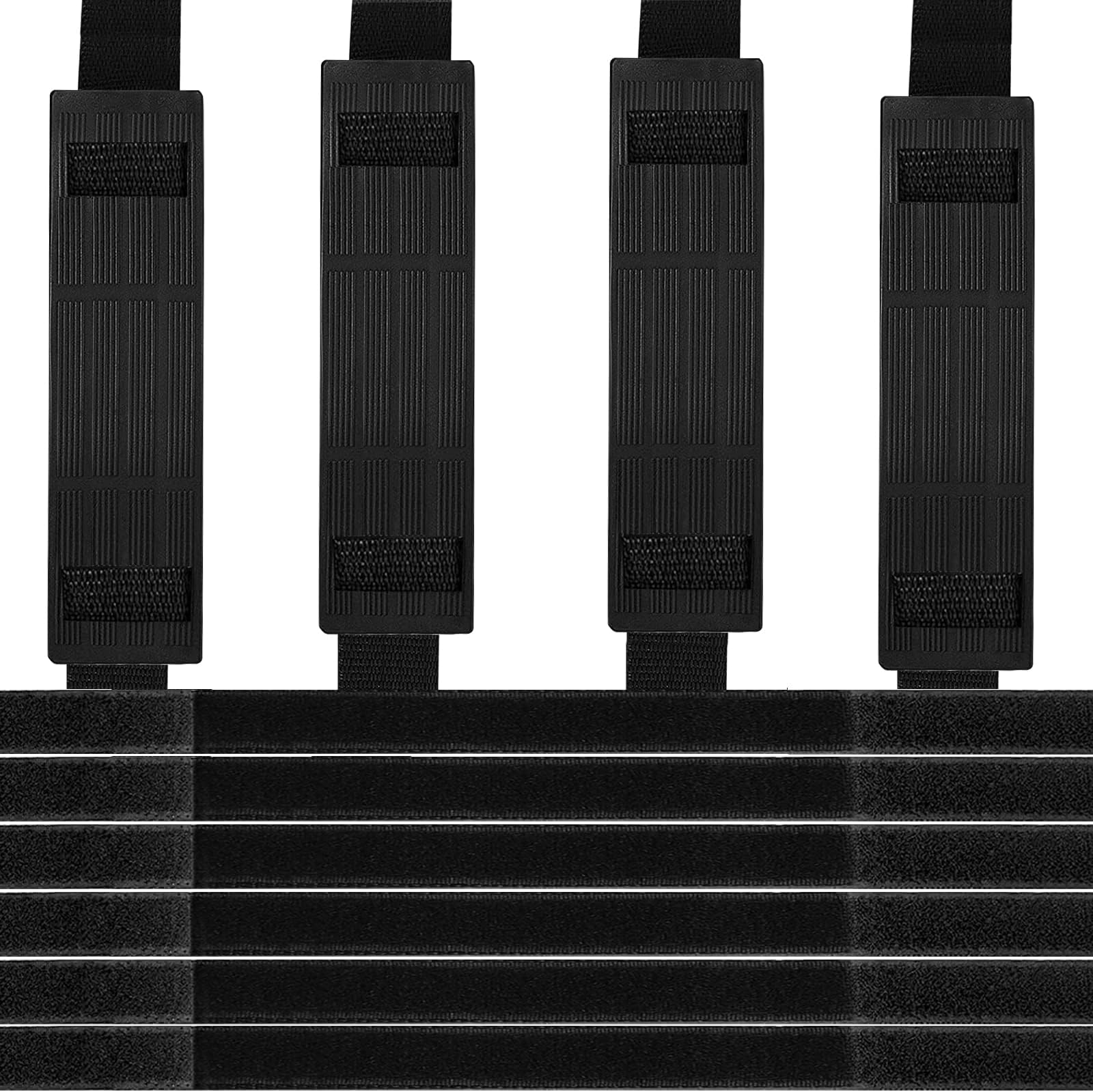 LUCKYKODOR Pack of 12 Adjustable Hoverboard Straps and Hoverboard Replacement Straps Velcro Hoverboard Cable Attachment for Kart Accessories Self Balance Scooter (70 cm / 27.58 Inches)