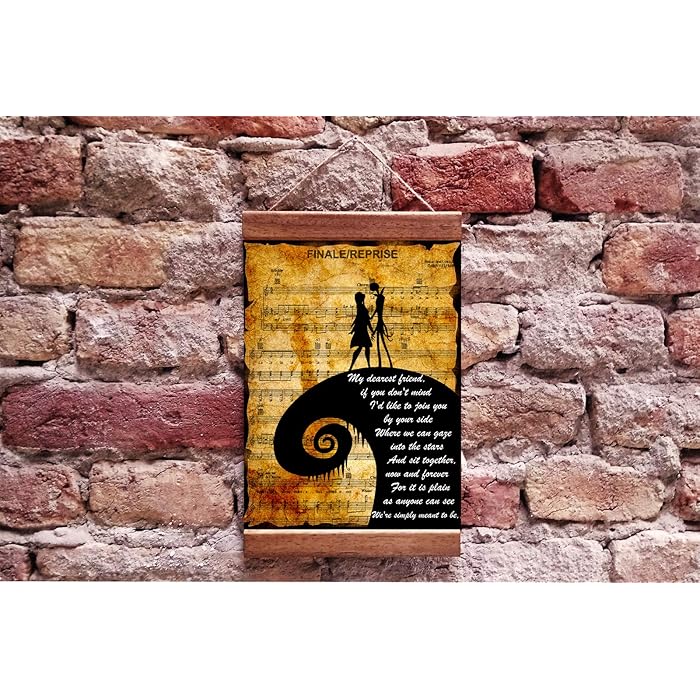 Buy The Nightmare Before Christmas Quote Simply Meant To Be Canvas