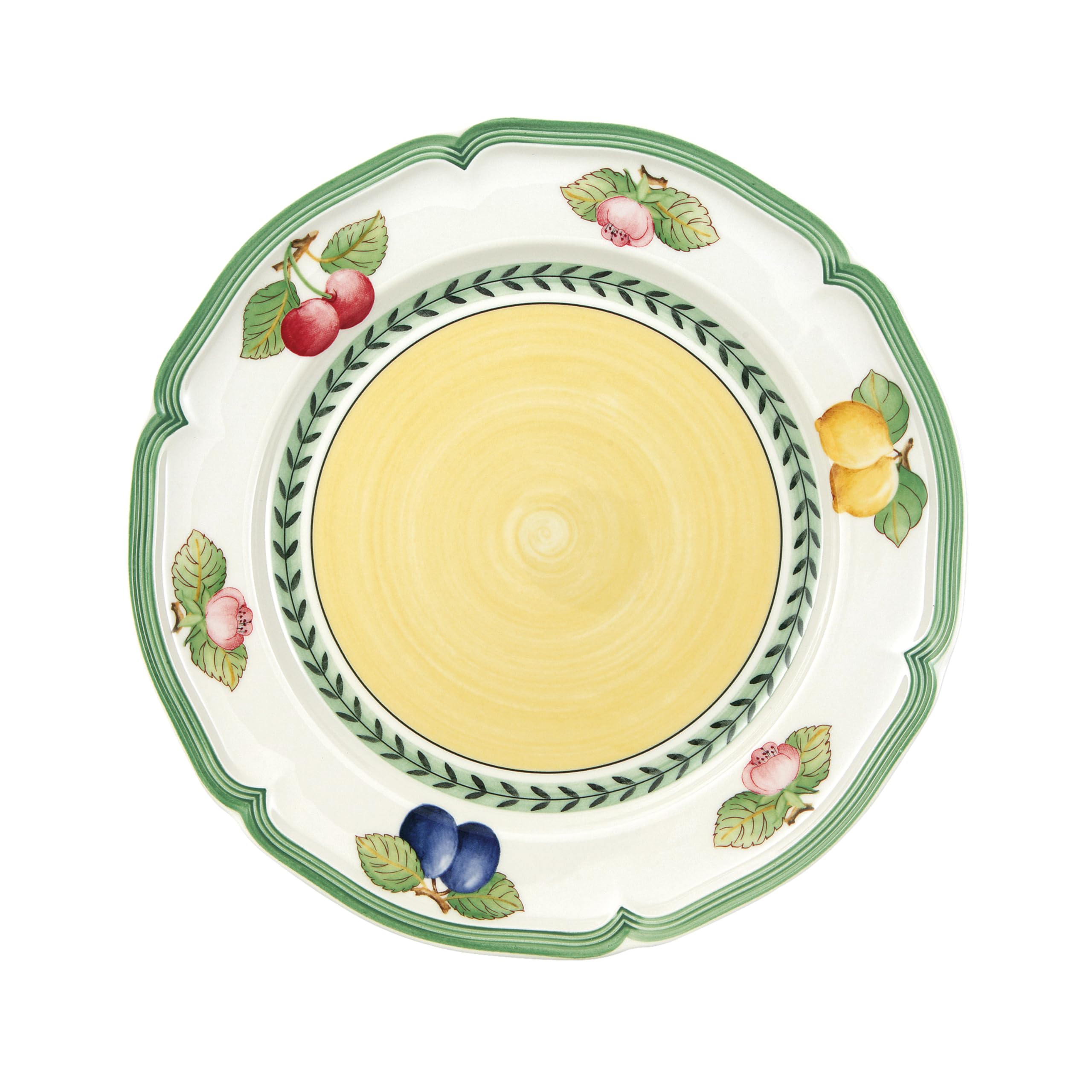Villeroy & Boch French Garden Fleurence Dinner Plate, 26 cm, Premium Porcelain, White/Multicoloured