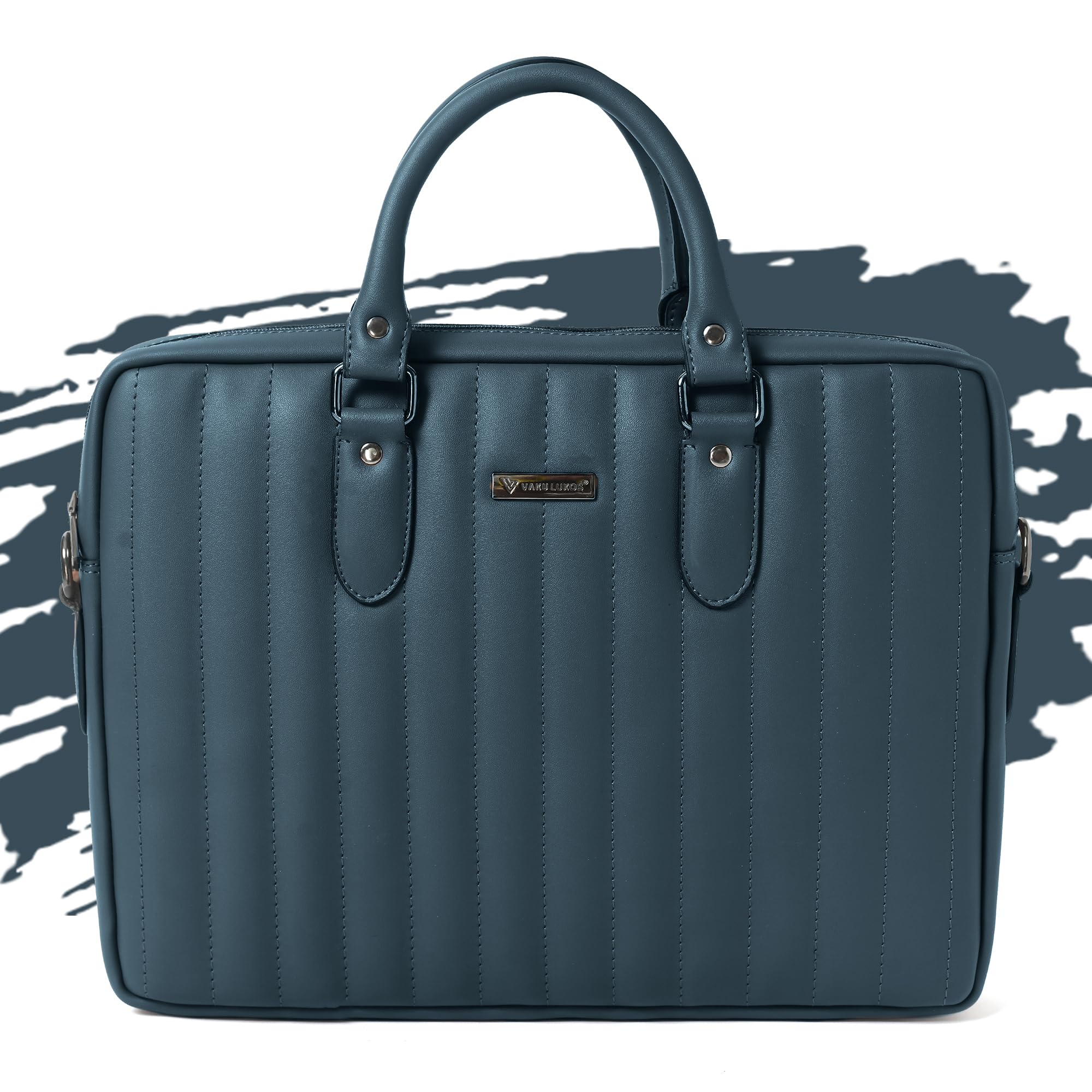 See full amazon price history chart for Vaku Luxos® VENESA 13"|14" Inch Laptop Bag Leather Collection Messenger Organizer Shoulder Sling Office Bag for Men & Women With Adjustable Strap for Laptop and MacBook- Blue Vaku Luxos® VENESA 13"|14" Inch Laptop Bag Leather Collection Messenger Organizer Shoulder Sling Office Bag for Men & Women With Adjustable Strap for Laptop and MacBook- Blue (B0CYTB2GLB) Amazon Price History, Amazon Price Tracker
