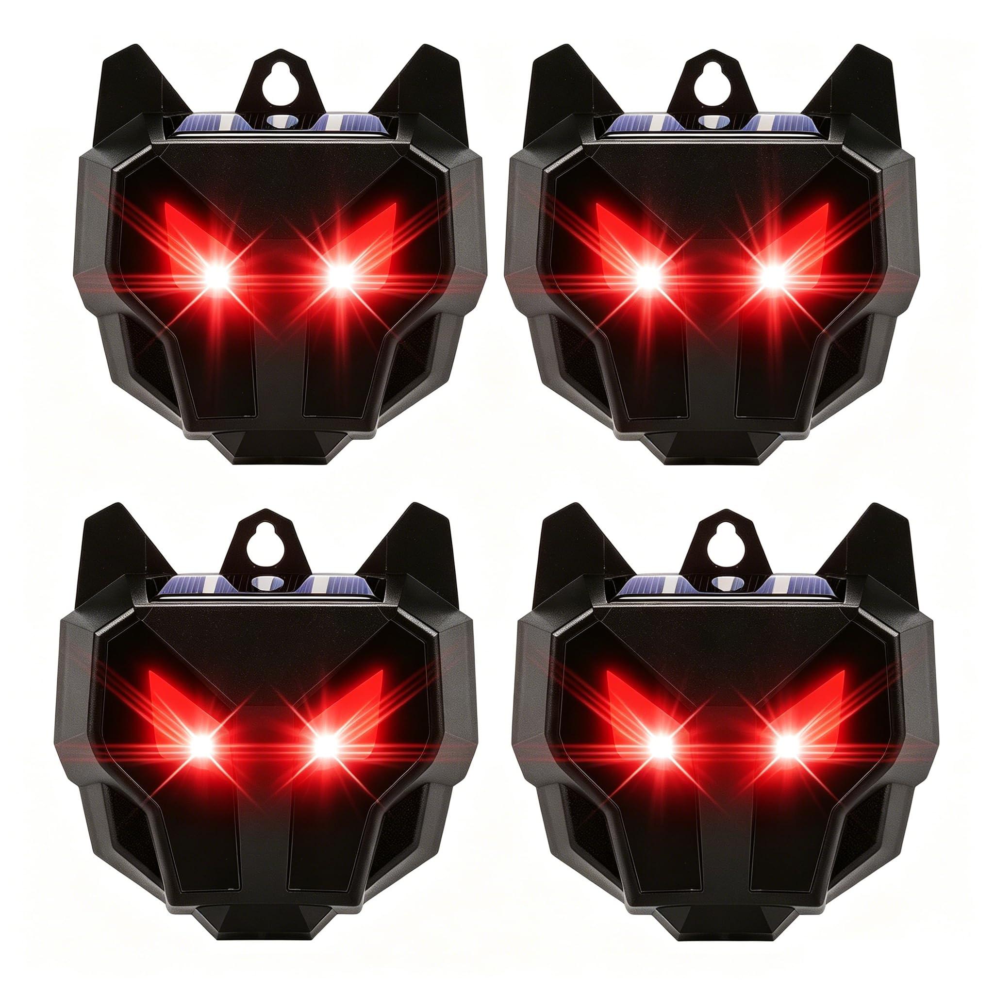 Upgraded Coyote Deterrent Solar Predator Eyes 4-Pack