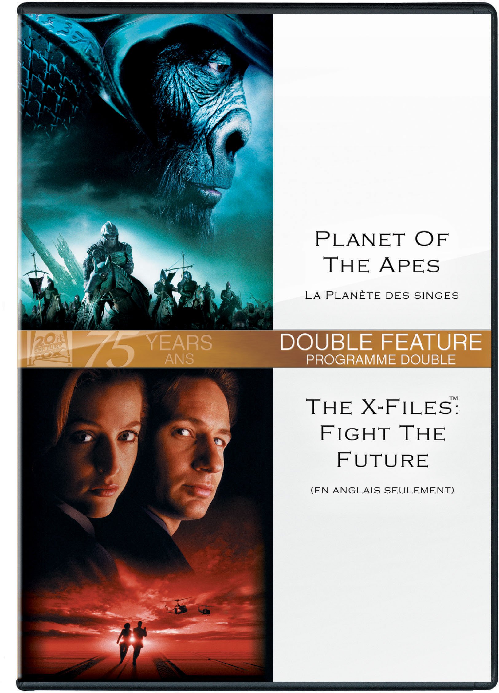 Planet of the Apes / The X-Files: Fight the Future [DVD]