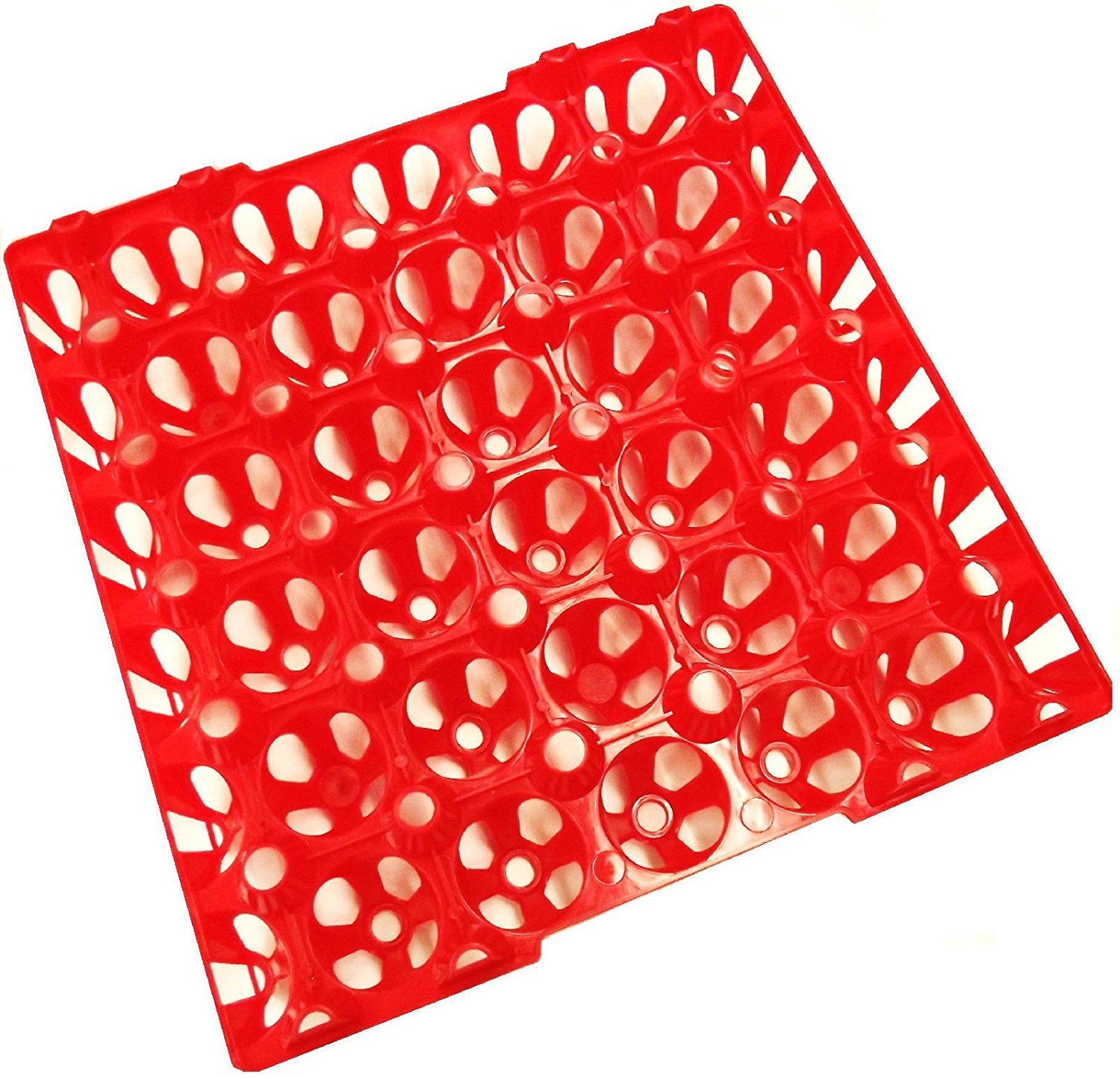 n. 10 pezzi cestello griglia portauova in plastica da 30 uova cadauno