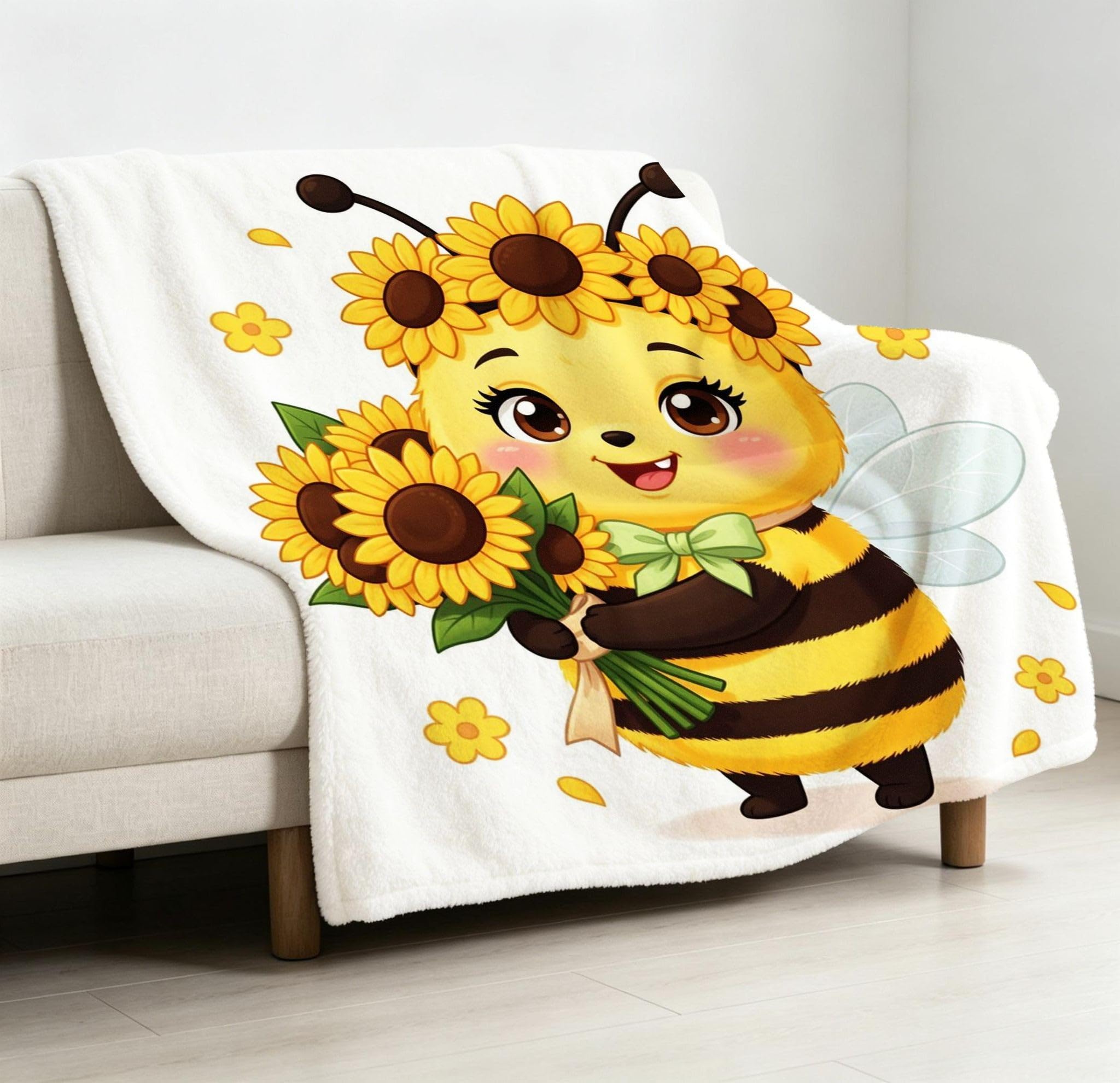 Manta Entretiempo Grande, Abeja Amarilla, 220x240 cm, AQ8531