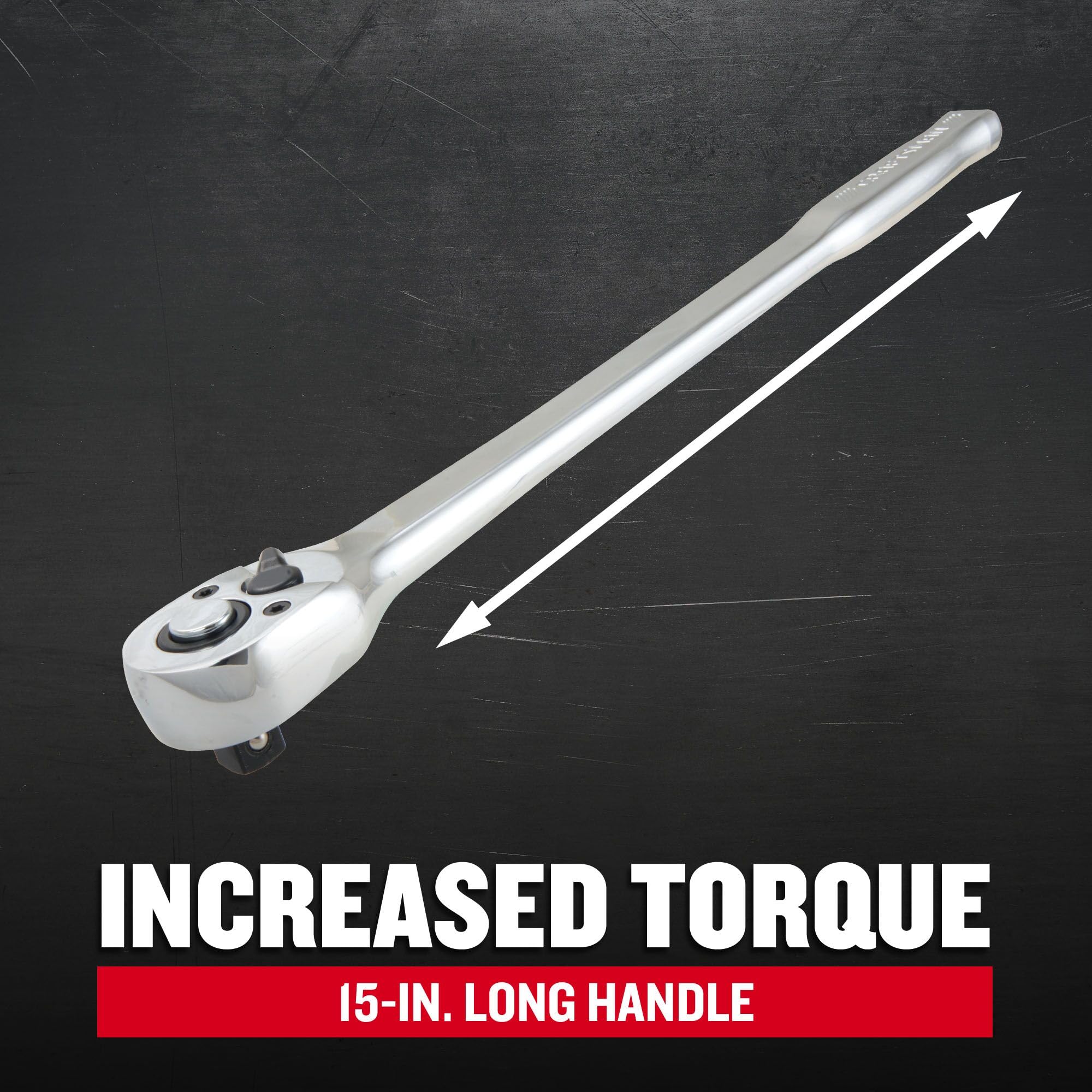 CRAFTSMAN 1/2 Inch Ratchet - Long Handle -4 CRAFTSMAN 1/2 Inch Ratchet - Long Handle -4