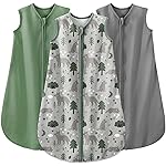 Yoofoss Baby Sleep Sack 18-24 Months Baby Wearable Blanket 100% Organic Cotton 2-Way Zipper Toddler Sleeping Sack3 Pack Soft Lightweight Sleep Sacks for Babies