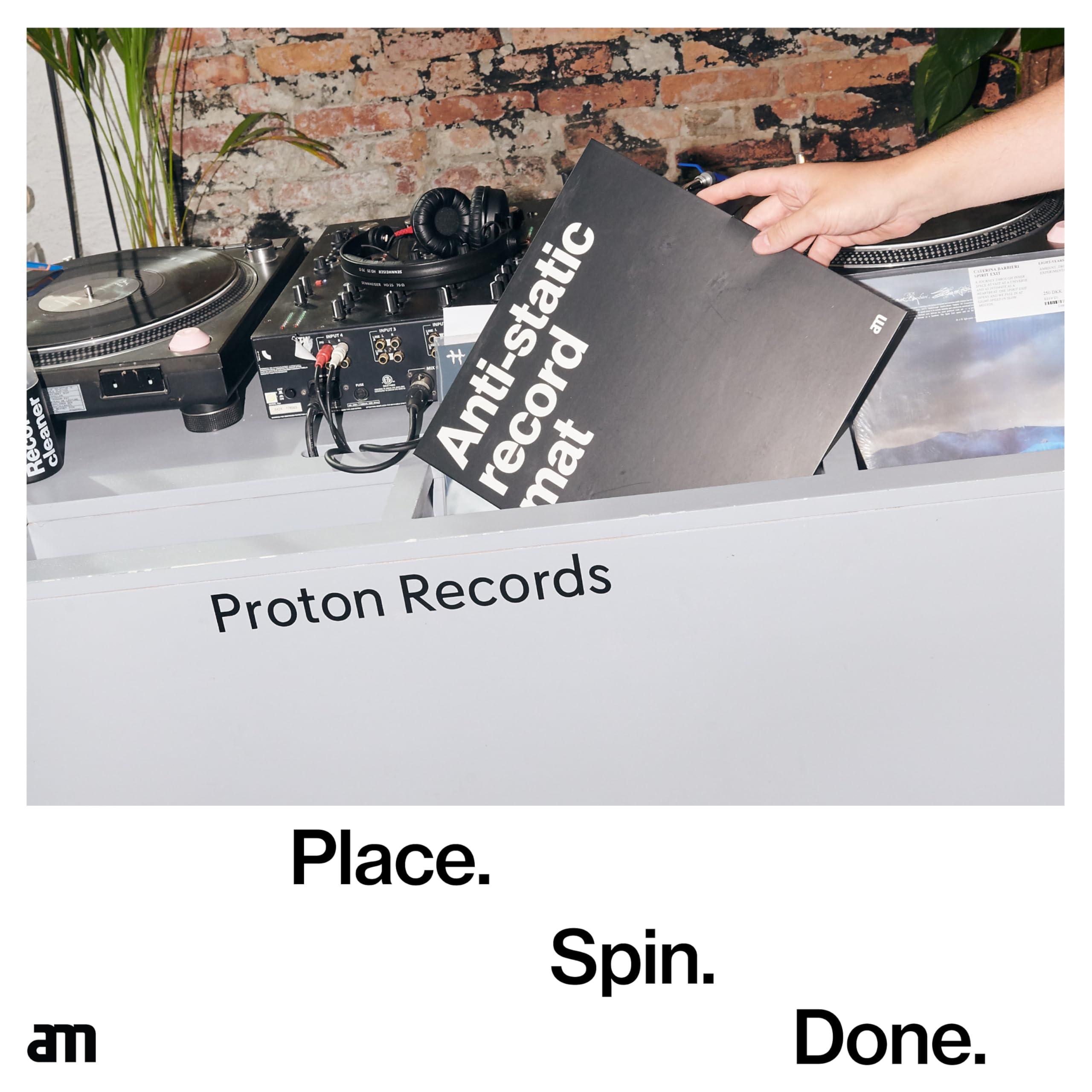 Amazon.com: am Anti-Static Turntable Mat – Carbon Fiber Felt Mat