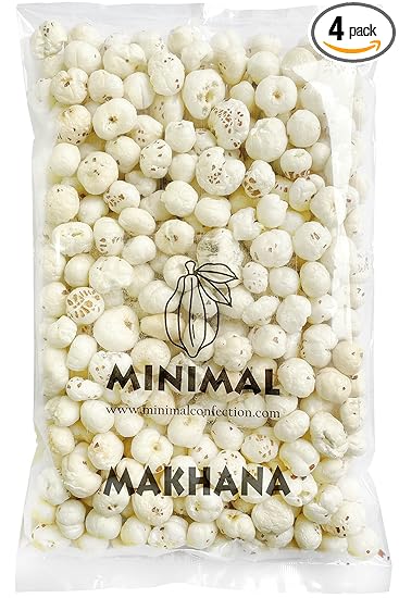 Minimal Organic Fox Nut(Organic Makhana)(Gread A/Big Size),1Kg