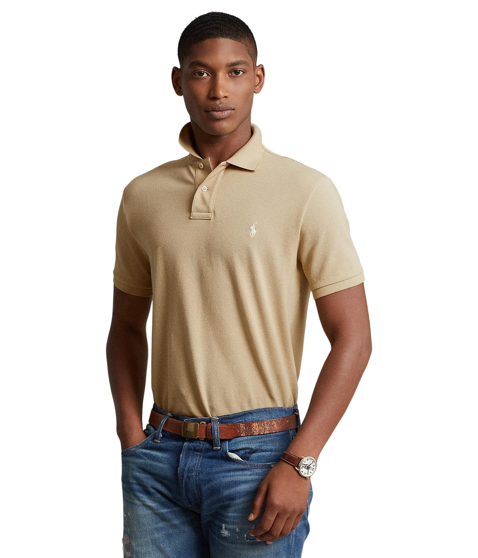 POLO RALPH LAUREN Classic Fit Mesh Polo Shirt