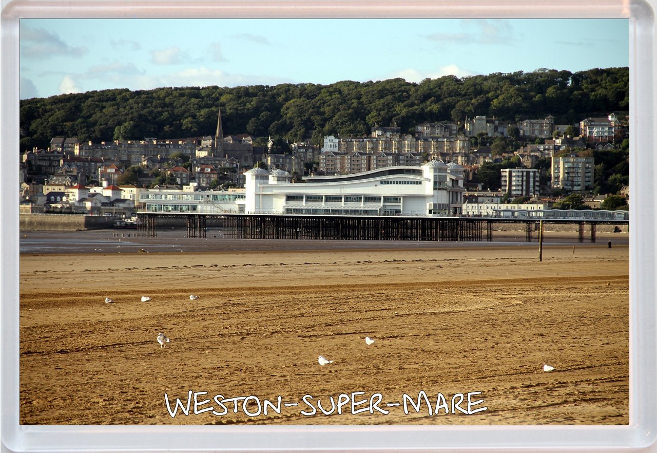 Baked Bean Store Weston Super Mare - Somerset - Jumbo Fridge Magnet