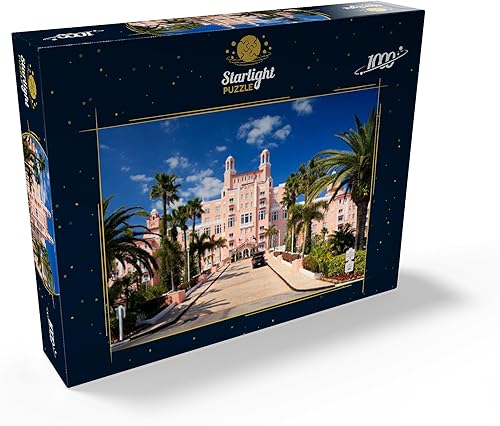Miniatura 2 de Hotel Don Cesar Beach Resort at St. Pete Beach en San Petersburgo, Florida, rompecabezas premium de 1000 piezas para adultos