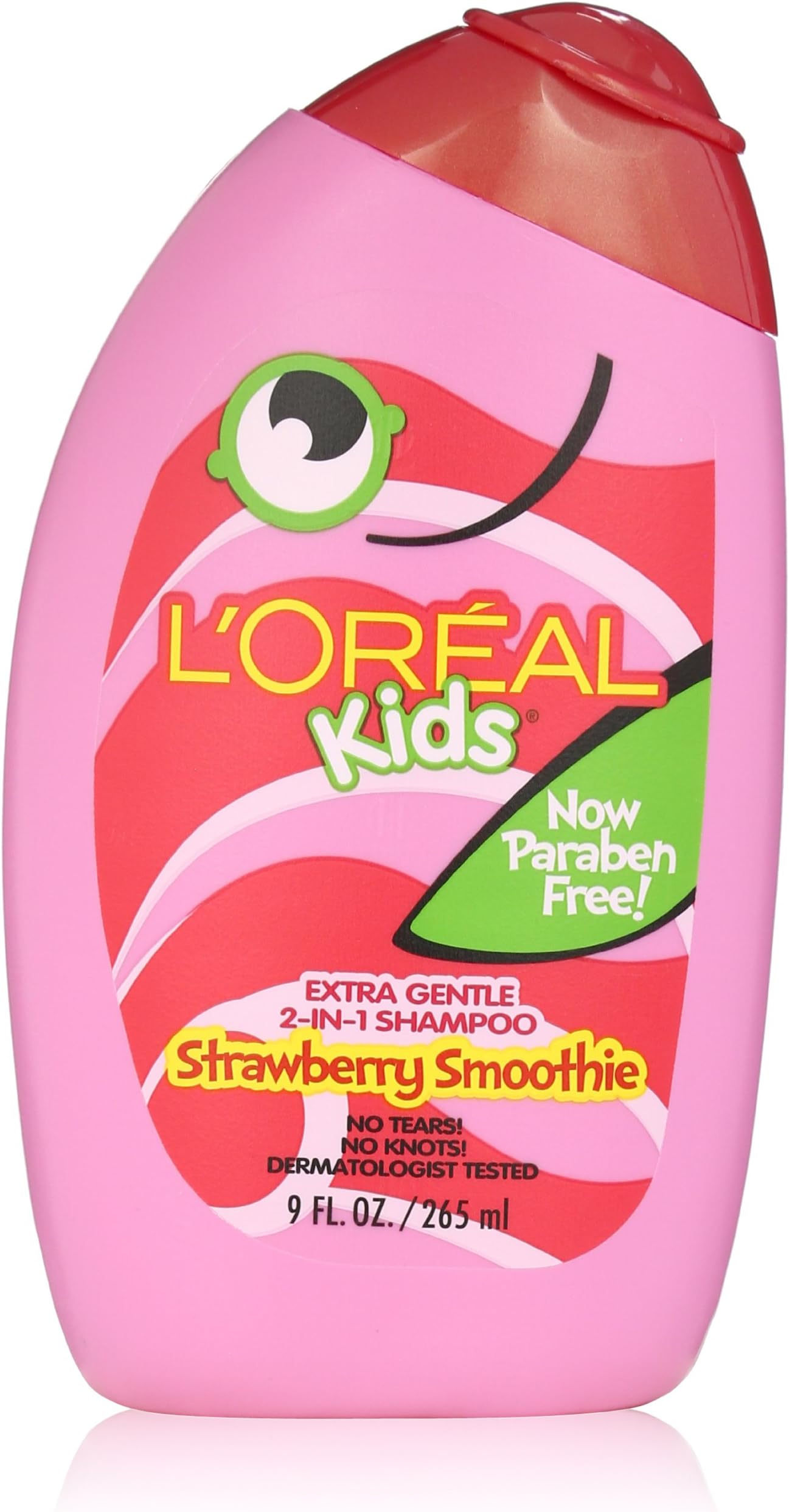 L’Oréal Paris L'Oreal Kids Extra Gentle 2-in-1 Shampoo, Strawberry Smoothie, 9 fl. oz.