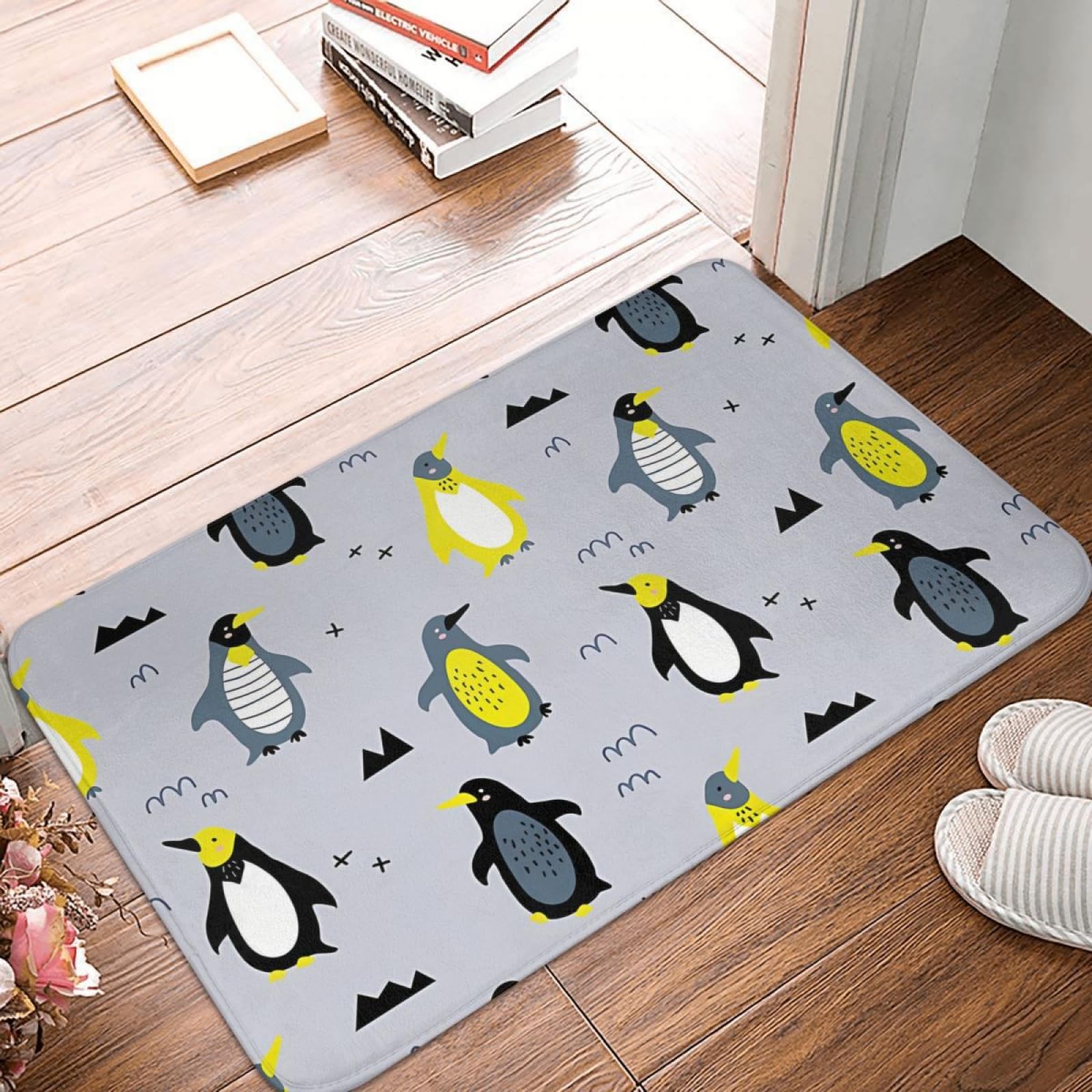 Tapis de salon gris pingouin pour réchauffer l'ambiance de votre décoration