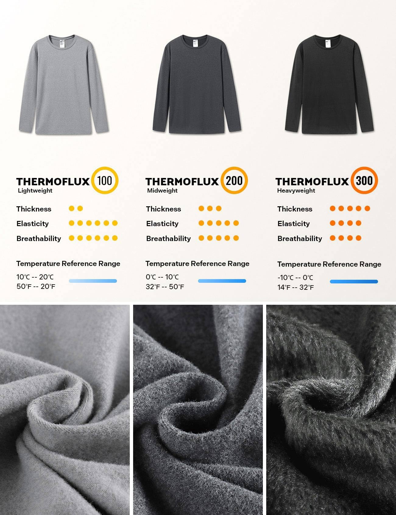 LAPASA Pacco da 2 o 1 Maglia Termica Peso Uomo Maniche Lunghe Canottiera Strato Base - Invernale Sport Allaperto Escursionismo Sci Snowboard M09/M26/M55