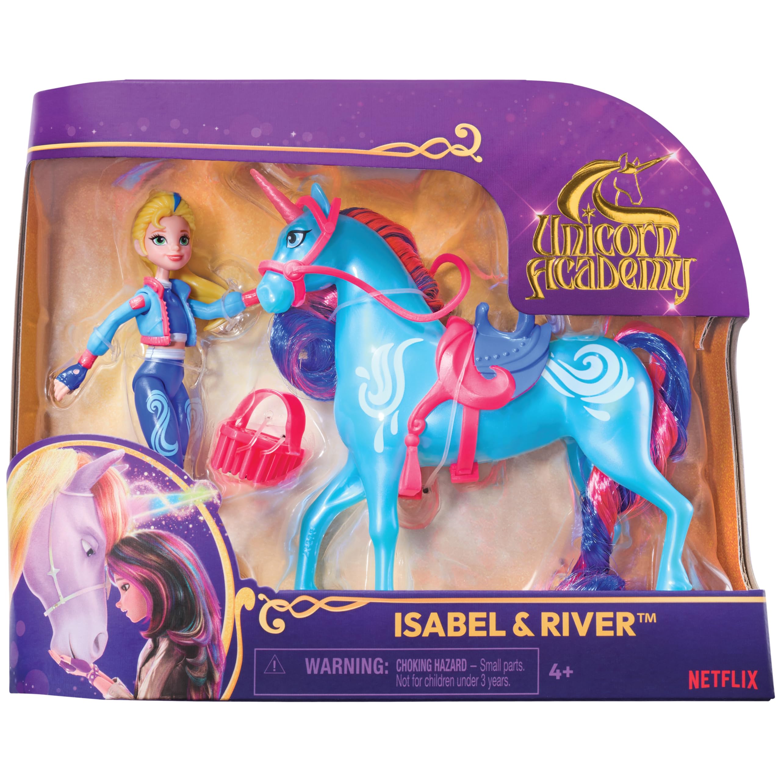 Unicorn Academy Collectible Doll Fashion Doll Unicorn - Leaf - River - Random Model
