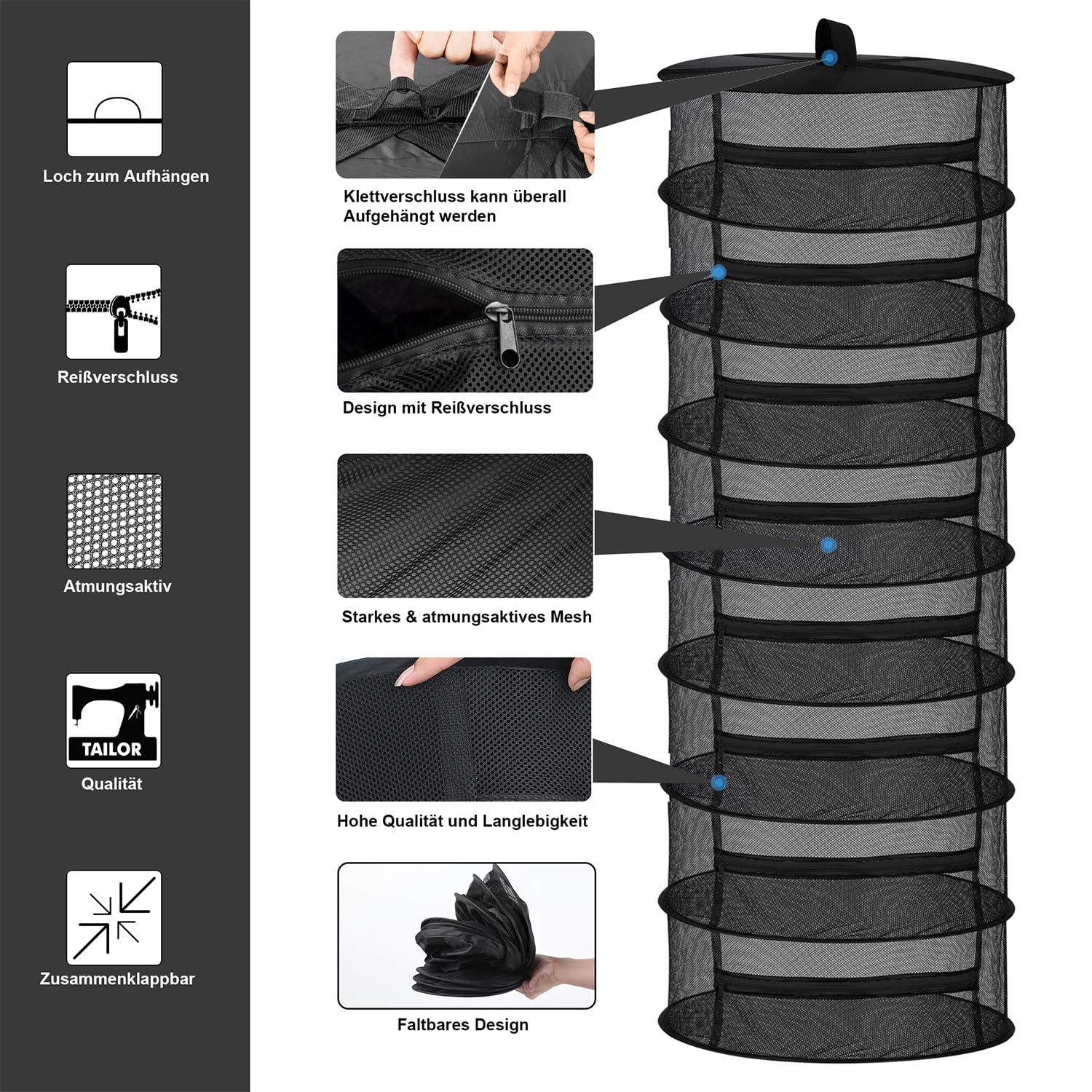 Dschinni DryFerm Lot 3 Sacs Maturation/Séchage – 30×50 Cm, Booster Actifs, Anti-Moisissure, Odeur Minimale, Économe Énergie