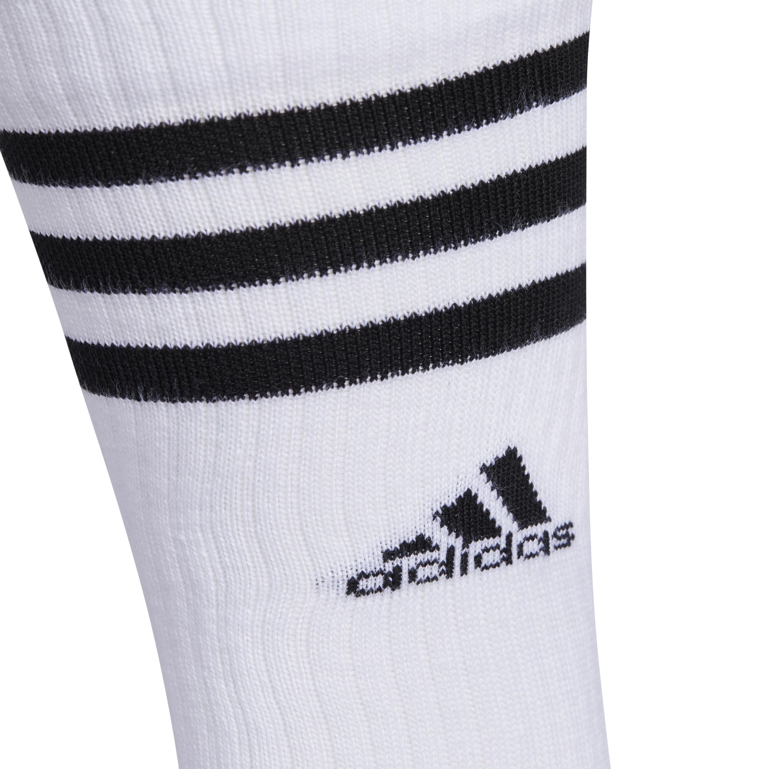 adidas Męskie skarpety z amortyzacją 3 paski 3.0 3-pak CrewCrew, Biały/szary/czarny, Large
