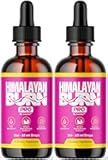 (2 Pack) Himalayan Burn Pro Drops - HimalayanBurn Pro Advanced Formula Liquid Supplement, Himalayan Burn Pink Salt Health & Wellness, Himalayanburn Pro Daily Wellness Support, 2 Bottles for 2 Months