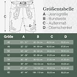 Schöneberger Trachten Couture Lugano Men's Leather Trousers with Traditional Belt, Traditional Vintage Costume Trousers for Oktoberfest Made of Nubuck Leather, brown, 42 - 5