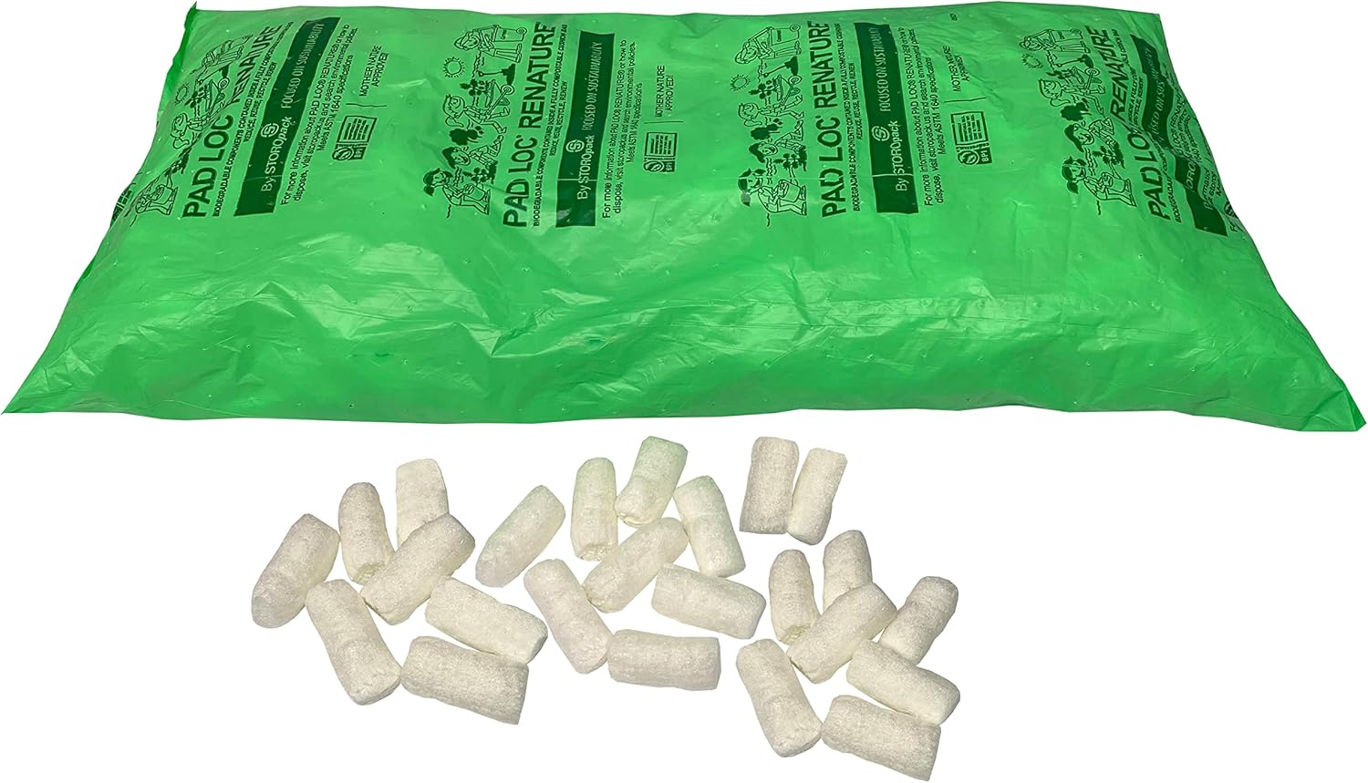 Packaging Peanut Pad loc bags 12 pack Office Products