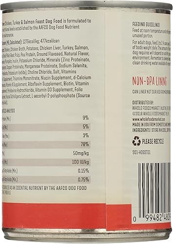Miniatura 2 de Whole Paws, Whole Paws, alimento para perros con pollo, pavo y salmón, 13.2 onzas