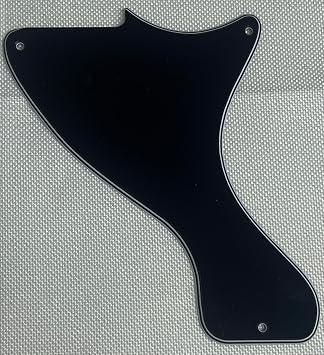 For Fit Gibson LP Jr.Les Paul Junior Style Guitar Pickguard 4 Ply Black