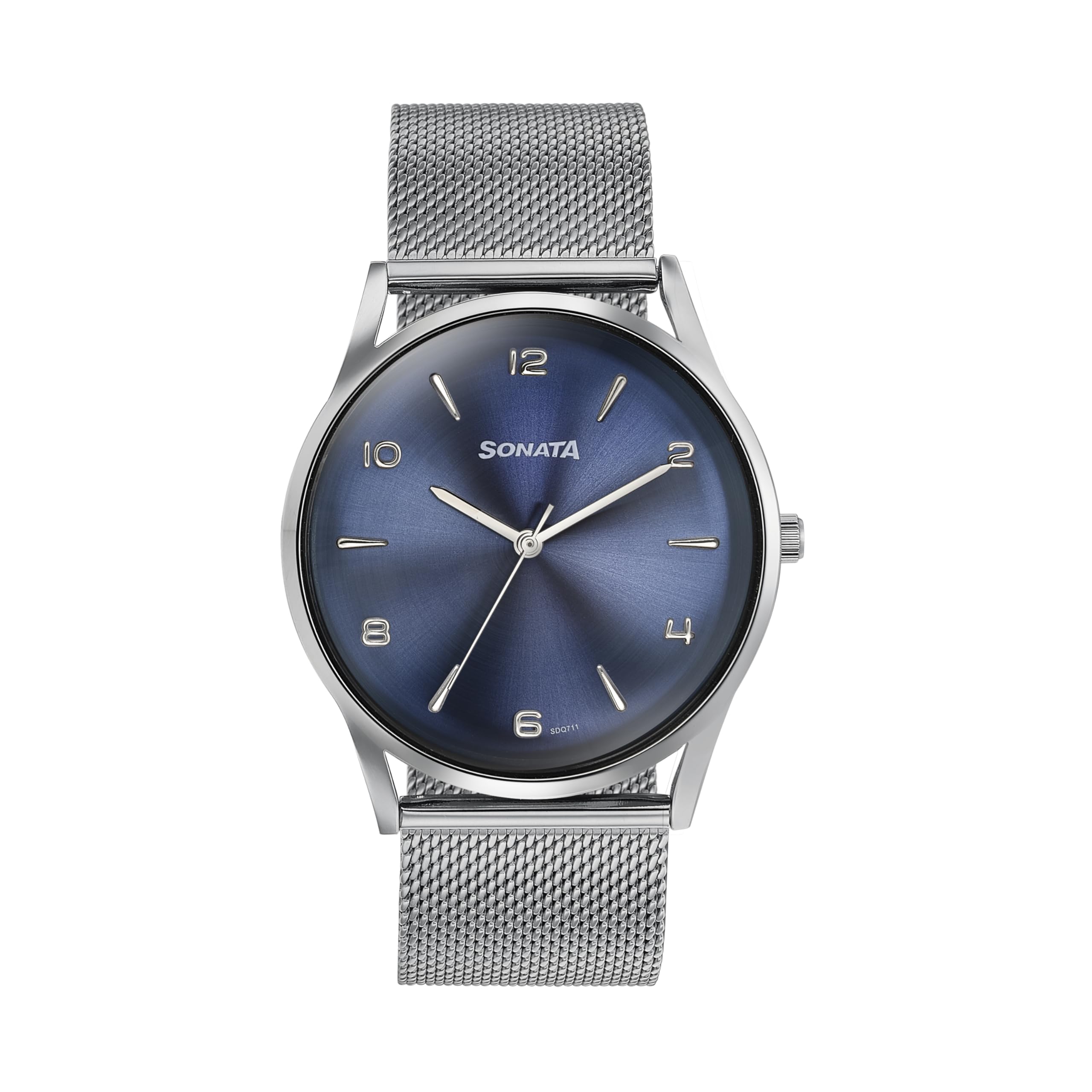Sonata Quartz Analog Blue Dial Silver Stainless Steel Strap Watch for Men (B0DCND979Y) Amazon Price History, Amazon Price Tracker