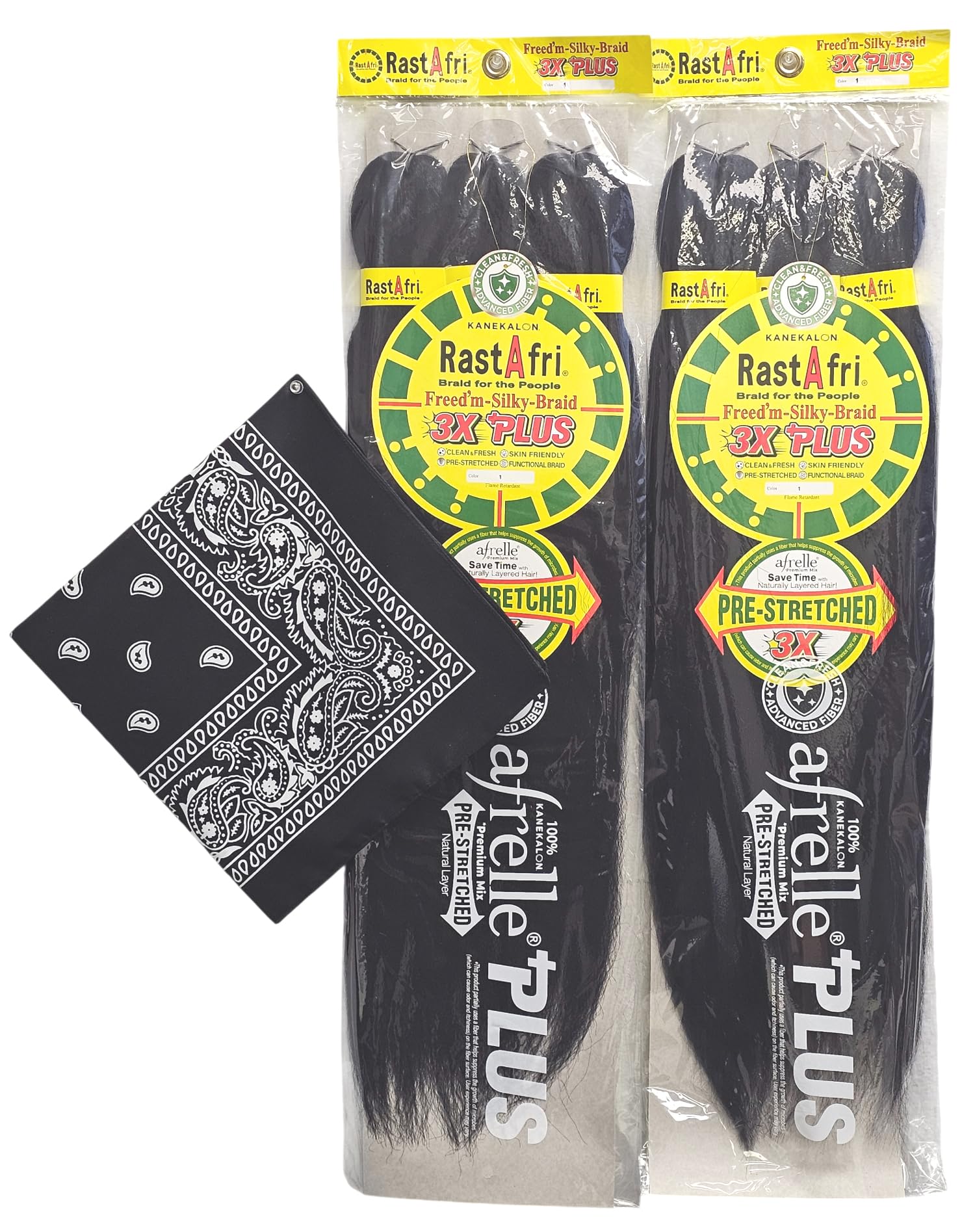 Amazon.com : RastAfri Pre-Stretched Silky Braiding Hair 3X with