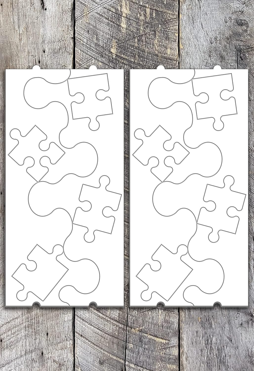 Groovy Patterns Puzzle Me Patchwork Quilt Pattern - Long Arm Board Sewing Patterns - Quilting Templates Sewing Supplies