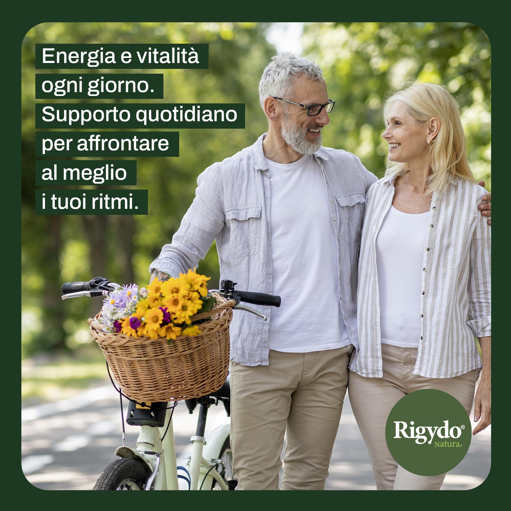 Rigydo® Natura - Integratore Uomo Premium | Benessere e vitalità maschile | Con Tribulus, L-Arginina, blend brevettato, Zinco e Selenio - 30 compresse
