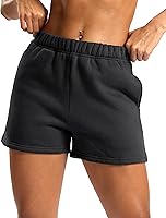 Soothfeel Women's High Waisted Sweat Shorts with Pockets - Soft Cotton Athletic Lounge Shorts for Yoga, Running & Casual Summer Wear