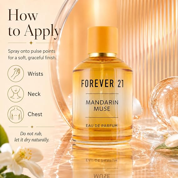 Mandarin Muse Eau de Parfum 3.4 fl. oz. for Her, by Forever 21
