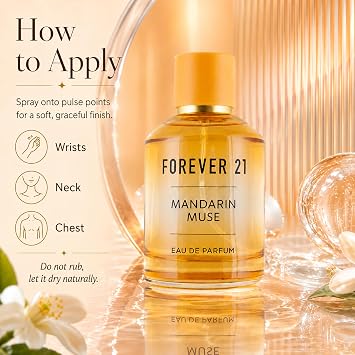 Mandarin Muse Eau de Parfum 3.4 fl. oz. for Her, by Forever 21