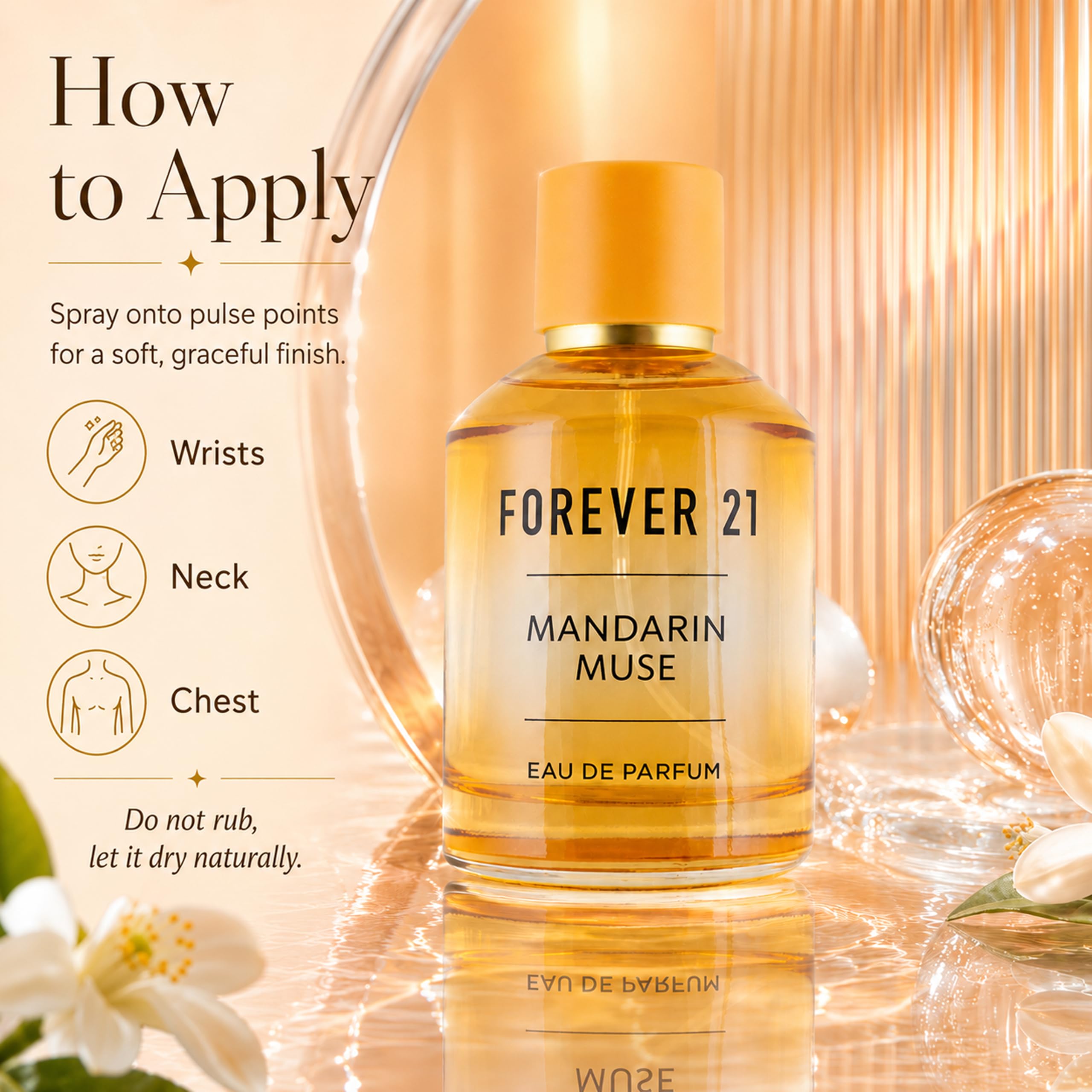 Amazon.com : Forever 21 Mandarin Muse Eau de Parfum for Women, 3.4