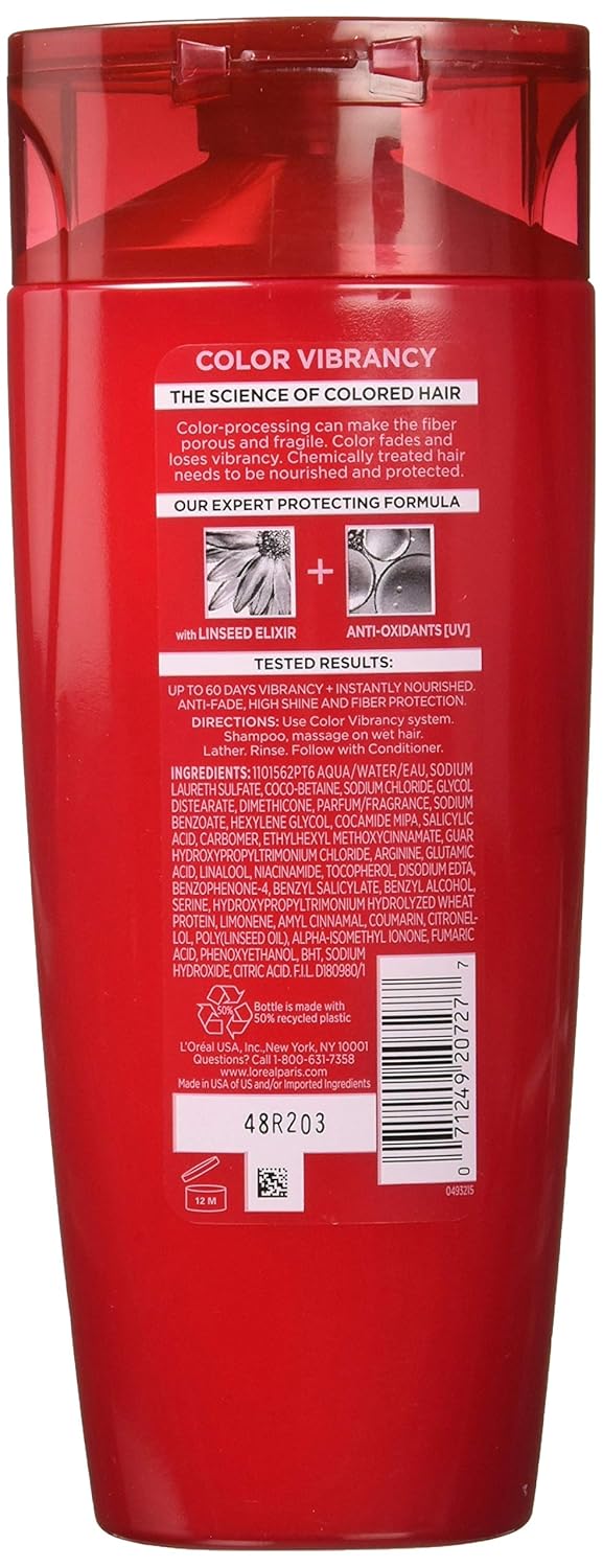 L’Oreal Paris SHAM COLOR VIB NOURISH 12.6 OZ (2 Pack)
