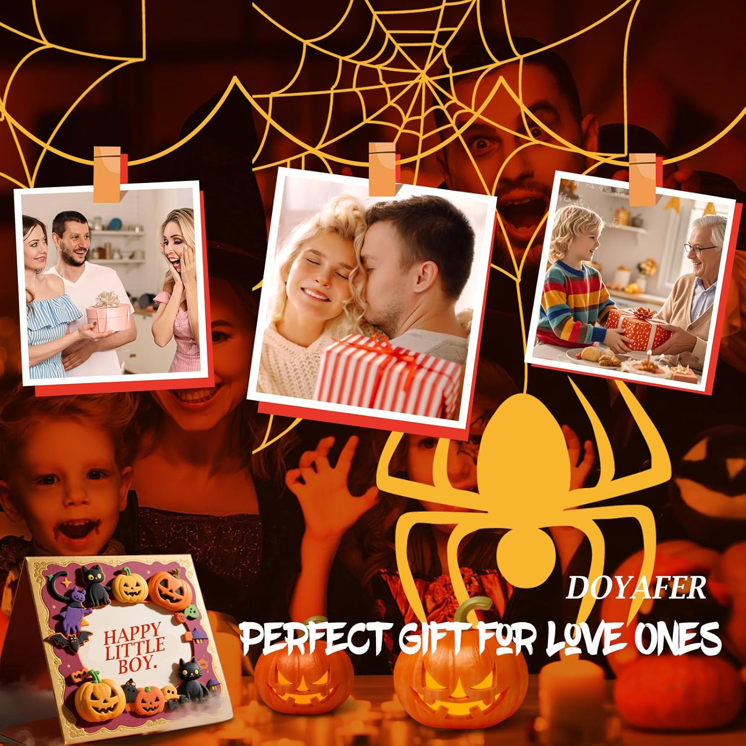 Bat Heart-shaped Charm 925 Sterling Silver Charms Fit Women's Bracelet Bead Pendant Halloween Gifts for Women - Image 6