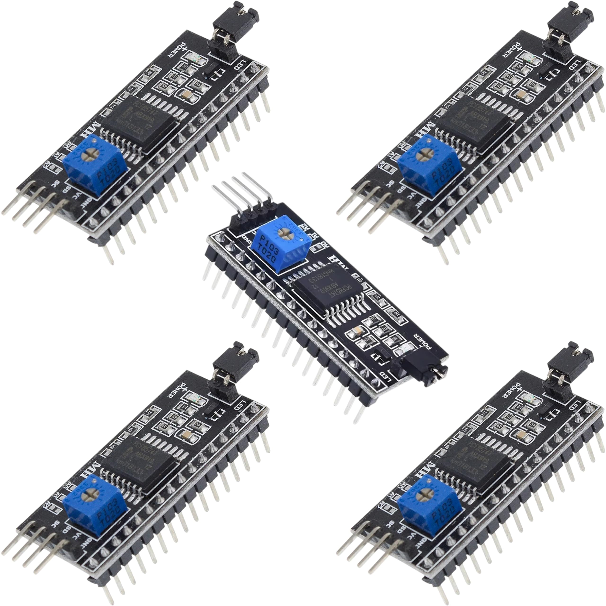 Amazon.com: PCF8574 I2C Adapter Module for LCD1602 and LCD2004