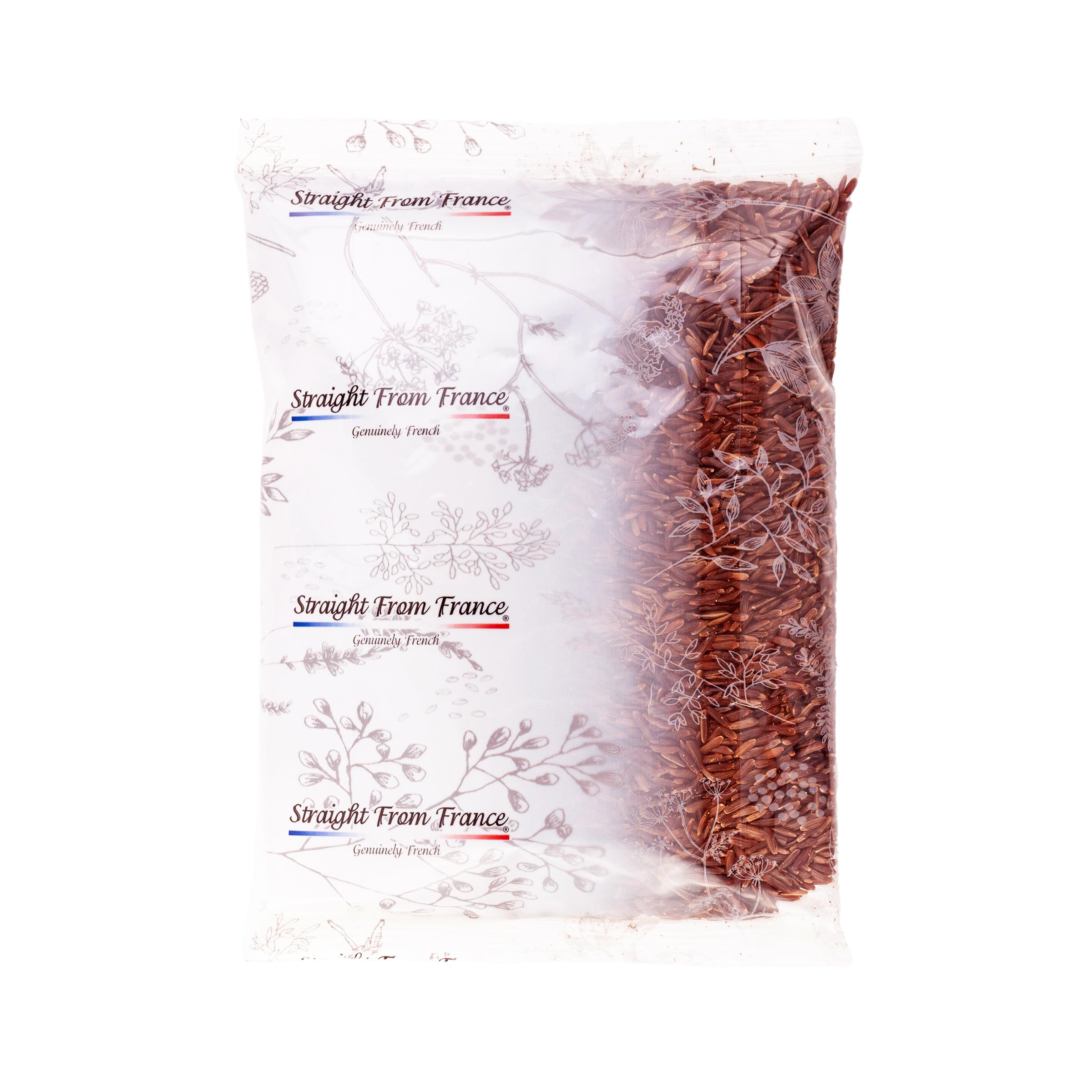 Straight from France Genuinely French, Red Rice from Camargue, Good Alternative to Brown Rice and Italian Farro, Ideal in Rice Pilaf, Soups, Salads and Alongside Grilled Meats, 14.5 Oz