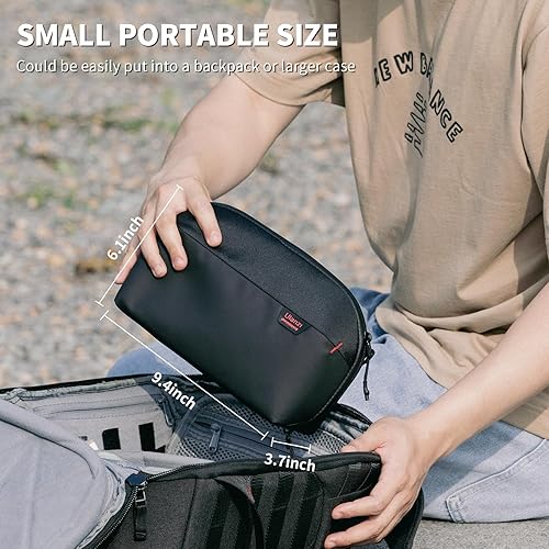Miniatura 5 de ULANZI Traker Tech Pouch Pro Camera Bag 2.5L Bolsa de viaje pequeña Bolsa de accesorios Bolsa de transporte impermeable para cámara compacta Vlog