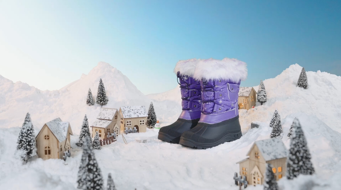 Biomecanics Niña DREAM PAIRS Botas De Nieve Para El Invierno