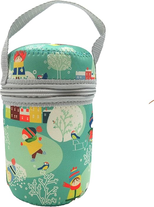 Amazon Co Jp Panda Family パンダファミリー スープジャーポーチ ホルダー 持ち手 丸型 おにぎり 保冷バッグ 保温バッグ お弁当バッグ ファンシー チェック柄 シンプル チャック付き 男女兼用 全8色 ホーム キッチン